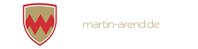 Logo der Webseite von Martin Arend